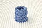 Fluffy snood Blue