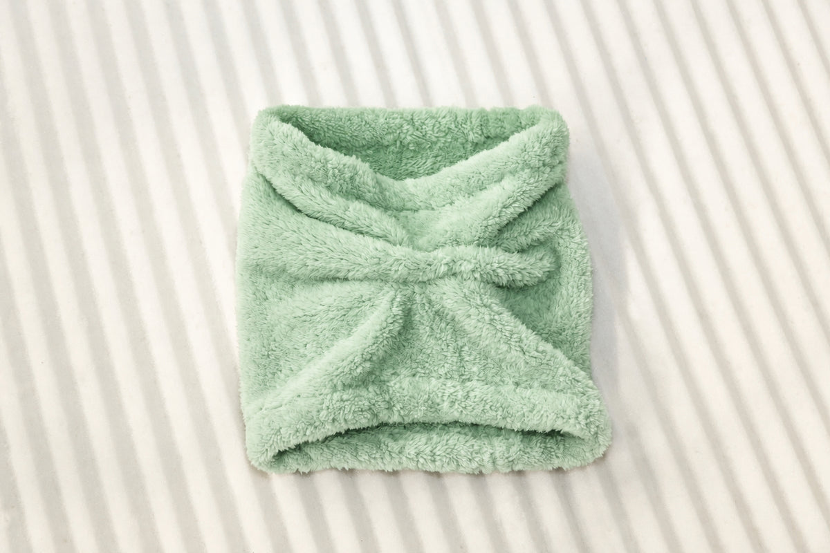 Fluffy snood Mint