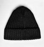 Wool Beanie 100% Merino Black