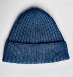Wool Beanie 100% Merino Navy