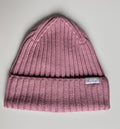 Wool Beanie 100% Merino Dusty Pink