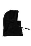 Fluffy Baclava Hood Black
