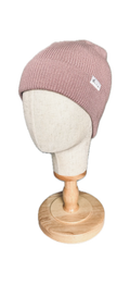 Beanie Pale Mauve Pink